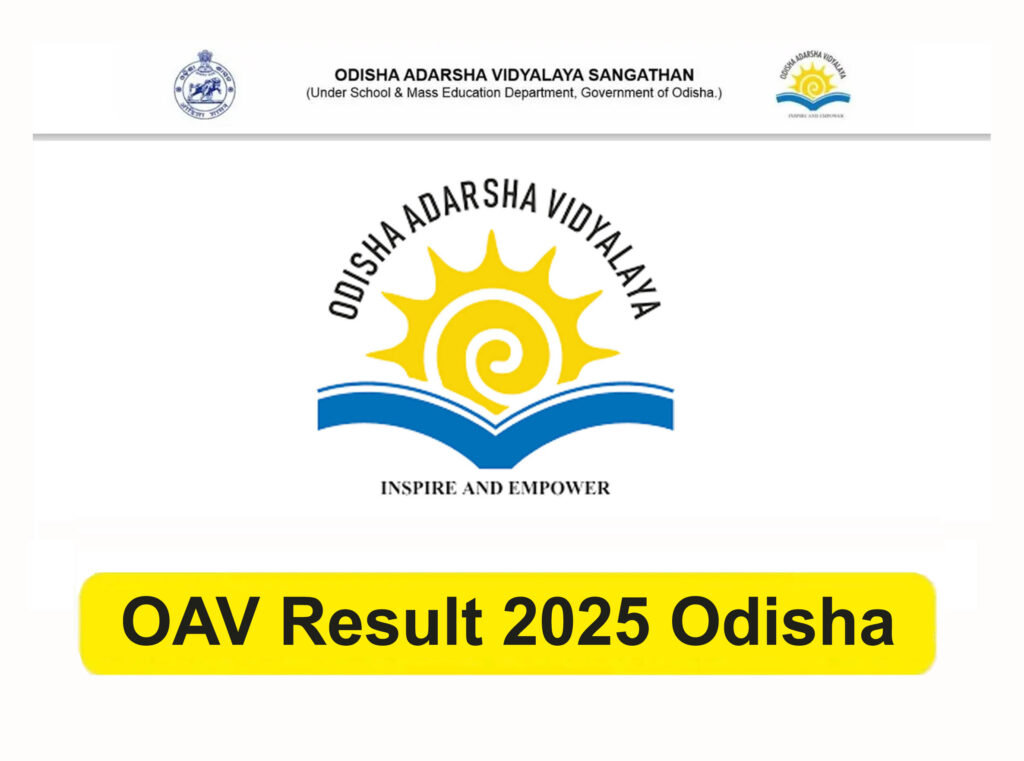 OAV Result 2025 Odisha